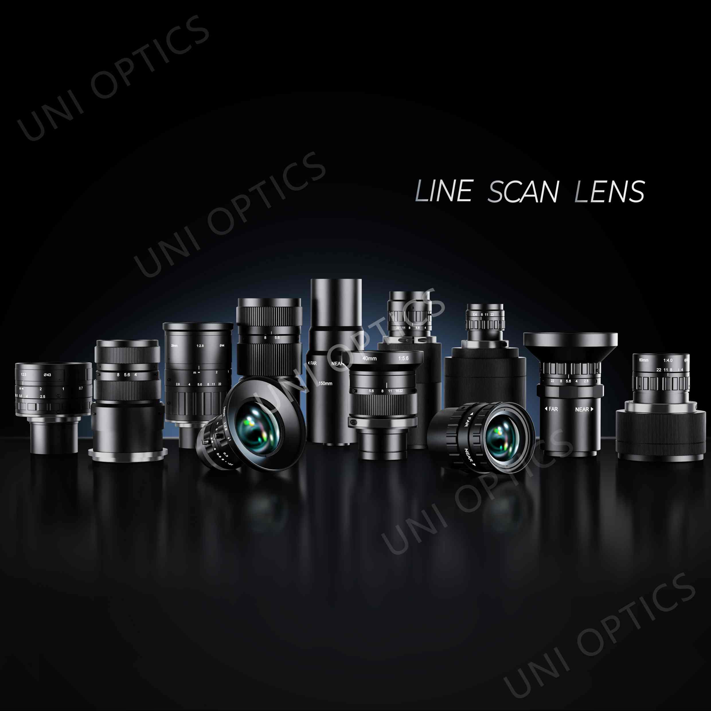 2K-24K Line Scan Lens